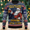 Sorry Merica’s Full Trump Christmas Ugly Sweater, Christmas Vacation Trump 3D Xmas Sweatshirt, Funny American 2024 President Merch