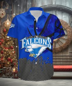 Air Force Falcons Hawaii Shirt Basketball Net Grunge Pattern – NCAA