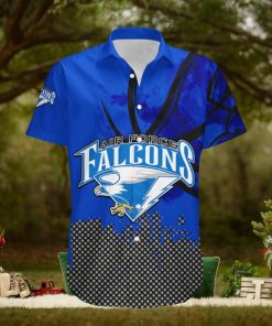 Air Force Falcons Hawaii Shirt Basketball Net Grunge Pattern – NCAA