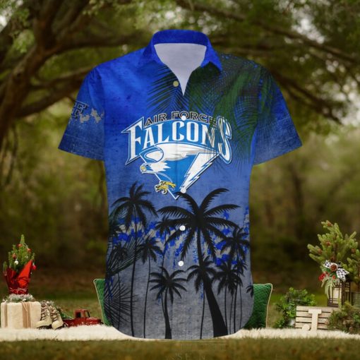 Air Force Falcons Hawaii Shirt Coconut Tree Tropical Grunge – NCAA