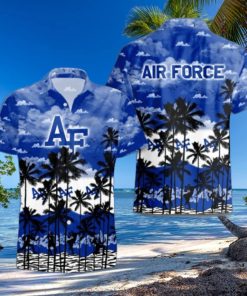 Air Force Falcons Palms Tree Hawaiian Shirt