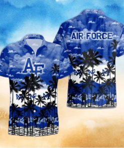 Air Force Falcons Palms Tree Hawaiian Shirt