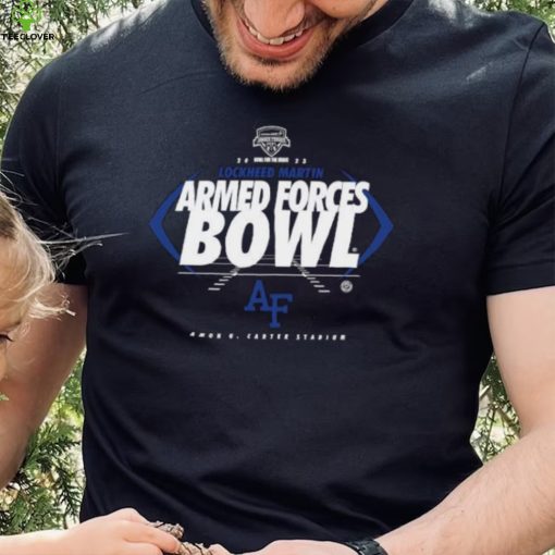 Air Force Football 2023 Lockheed Martin Armed Forces Bowl Shirt