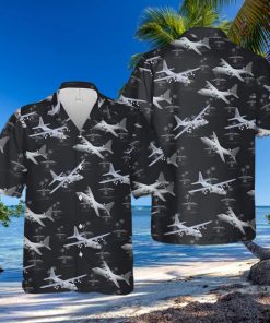 Air Force Lockheed C 130 Hercules Hawaiian Shirt Outfit