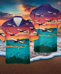 Air India Airbus A321 251NX Hawaiian Shirt Tropical Beach