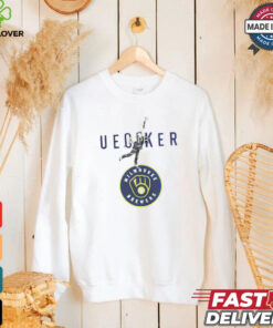 Air Uecker Milwaukee Brewers Baseball shirt 1 Air Uecker Milwaukee Brewers Baseball shirt