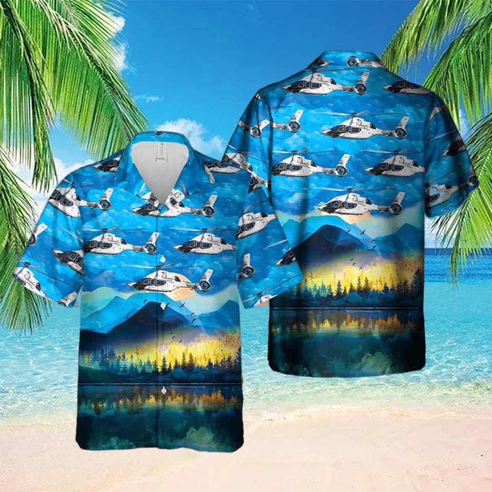 Airbus Helicopters Hawaiian Shirt Airbus Helicopters Hawaiian Shirt