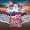 Crown Royal Hawaiian Sea Island Pattern Shirt Hawaii Beer