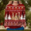 Merry Christmas Gearhomies Namasleigh Santa Ugly Christmas Sweater All Over Ugly Sweater Christmas Gift