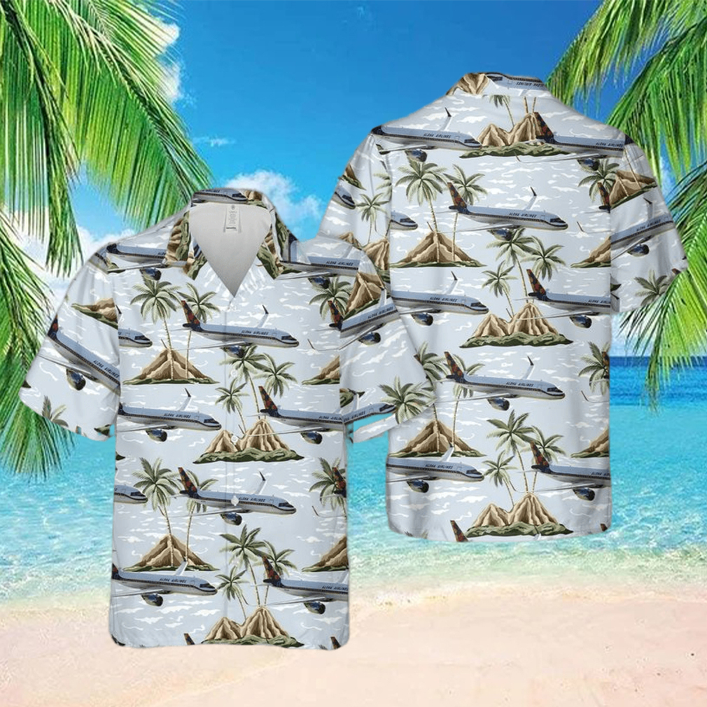 Airlines A320 Neo Flower Livery Hawaiian Shirt Airlines A320 Neo Flower Livery Hawaiian Shirt