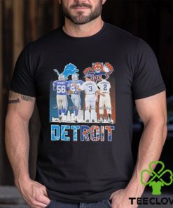 Detroit Sports Teams Schmidt Sanders Trammell And Gehringer Signatures Shirt