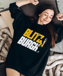 Aj Burnett wearing Blitz Burgh shirt, hoodie, sweater, long sleeve