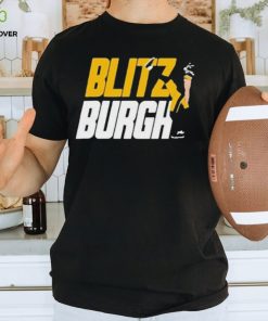 Aj Burnett Wearing Blitz Burgh T Shirt 1 Aj Burnett Wearing Blitz Burgh T Shirt