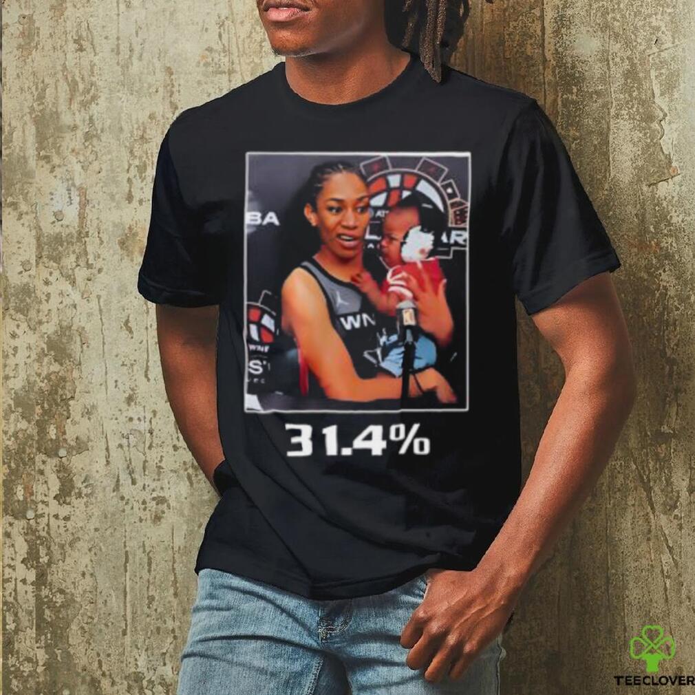 A’ja Wilson 31.4% Shirt A’ja Wilson 31.4% Shirt