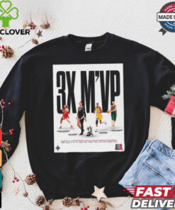 A’ja Wilson Has Joined Sheryl Swoopes Lisa Leslie And Lauren Jackson As The Only Players In WNBA History To Win M’VP Three Separate Times T Shirt