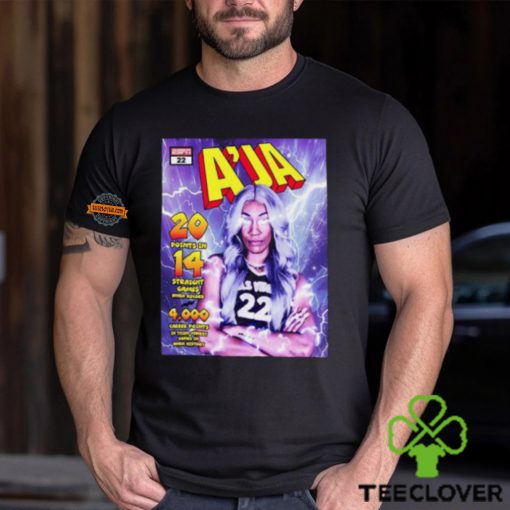 A’ja Wilson Is The Third Fastest Player To Reach 4K Career Points In WNBA History Unisex T Shirt