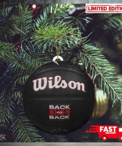 A’ja Wilson Las Vegas Aces 2023 WNBA Finals Champions Collector’s Edition Basketball Christmas Tree Decorations Ornament