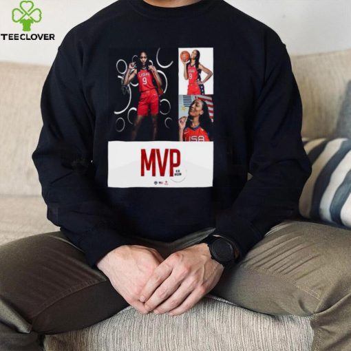 Aja wilson is 2022 fiba women’s basketball world cup mvp hoodie, sweater, longsleeve, shirt v-neck, t-shirt