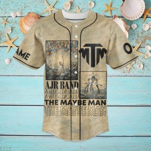 Ajr Band The May Be Man Custom Baseball Jersey