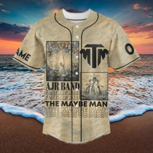 Ajr Band The May Be Man Custom Baseball Jersey