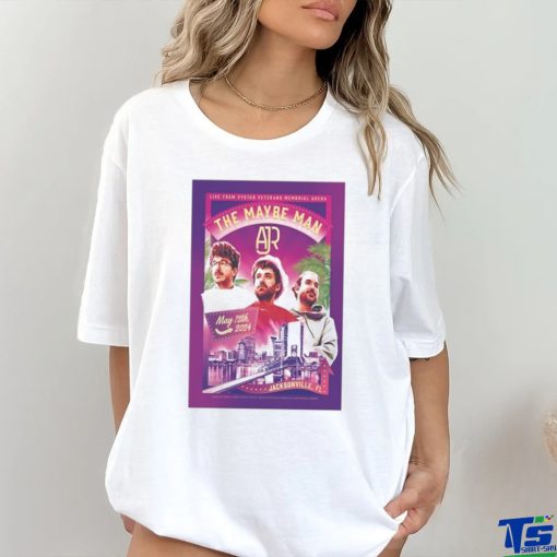 Ajr show in jacksonville fl may 12 2024 poster hoodie, sweater, longsleeve, shirt v-neck, t-shirt