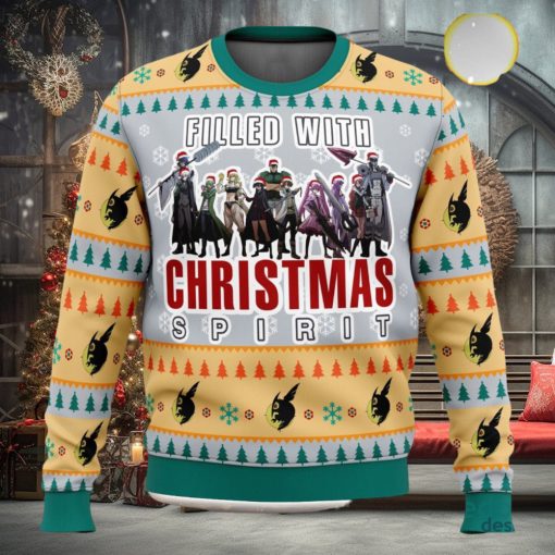 Akame Ga Kill Night Raid 3D Ugly Christmas Sweater Unisex Christmas Sweater For Men And Women