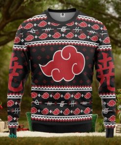 Akatsuki Ugly Christmas Anime Custom Ugly Sweater 3D Gift For Men And Women