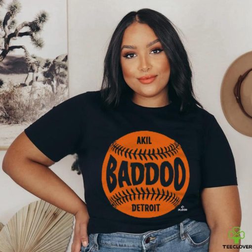 Akil Baddoo Detroit Baseball WHT shirt