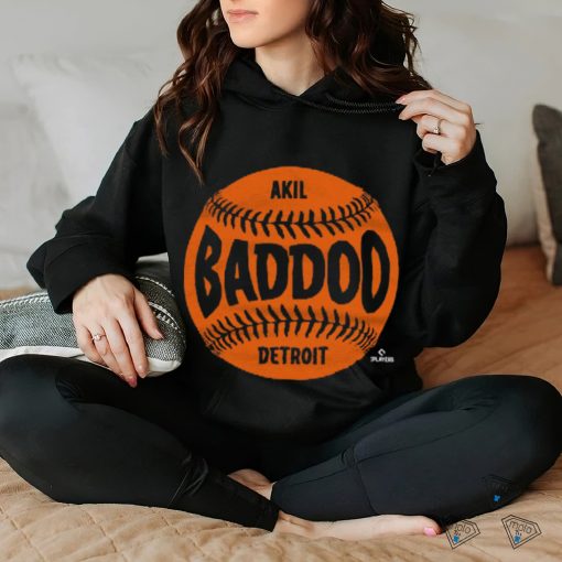 Akil Baddoo Detroit Baseball WHT shirt