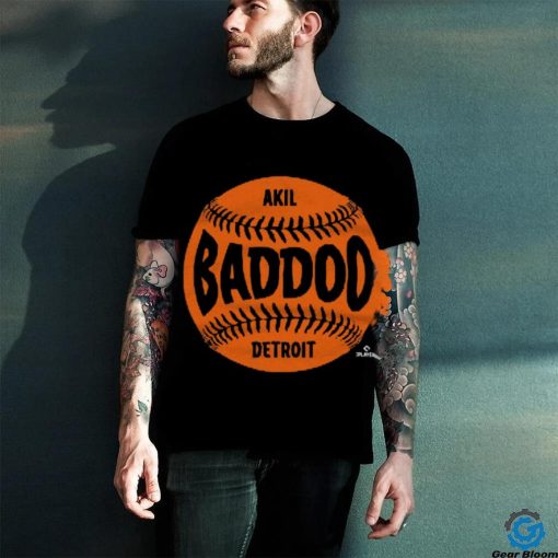Akil Baddoo Detroit Baseball WHT shirt