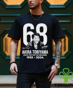 Akira Toriyama 68 Thank You for the memories 1955 2024 Signature Shirt