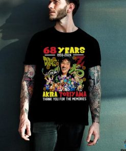 Akira Toriyama 68 Years 1955 2024 Thank You For The Memories Shirt