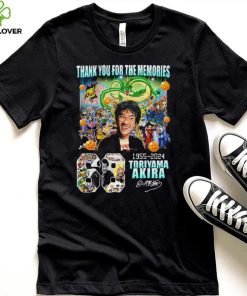 Akira Toriyama Thank You For The Memories Signature Shirt