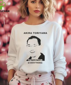 Akira Toriyama Thanks for Everything Shirt