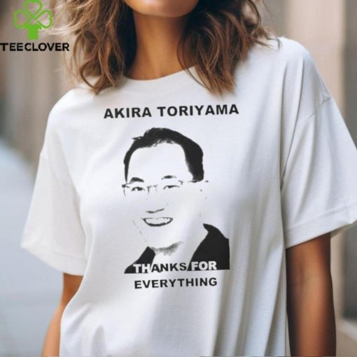 Akira Toriyama Thanks for Everything Shirt