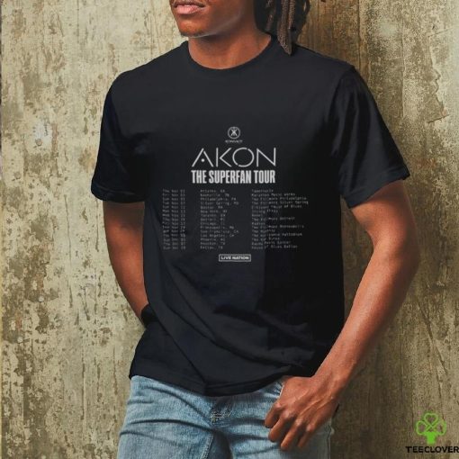 Akon The Superfan Tour 2023 Shirts