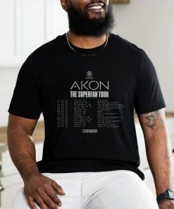 Akon The Superfan Tour 2023 Shirts