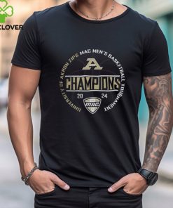 Akron Zips Blue 84 Unisex 2024 MAC Men's Basketball Conference Tournament Champions T Shirt