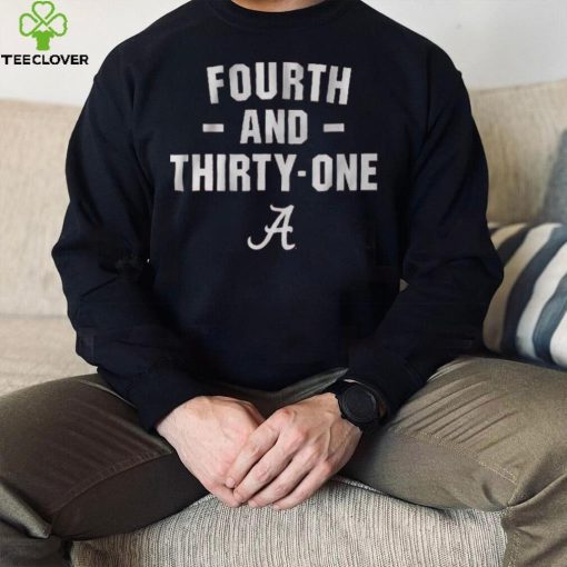 Alabama 4th & 31 Iron Bowl T Shirt