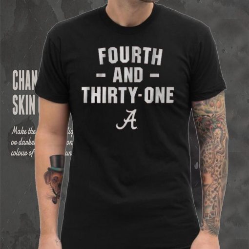 Alabama 4th & 31 Iron Bowl T Shirt