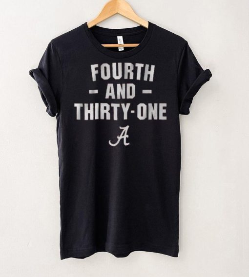 Alabama 4th & 31 Iron Bowl T Shirt