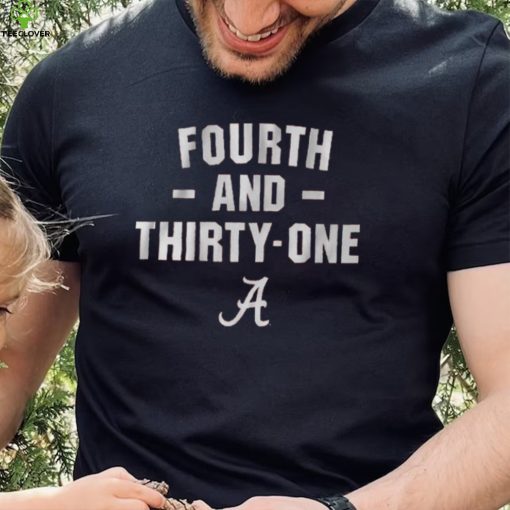 Alabama 4th & 31 Iron Bowl T Shirt