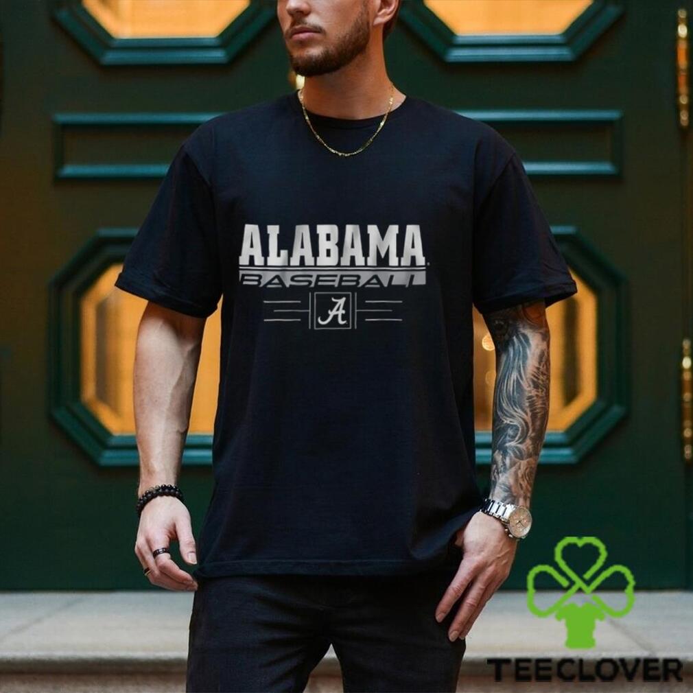 Alabama Baseball Stack t shirt Alabama Baseball Stack t shirt