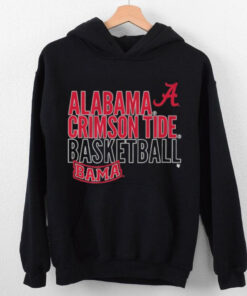 Alabama Basketball Text Logo Overlay t Shirt