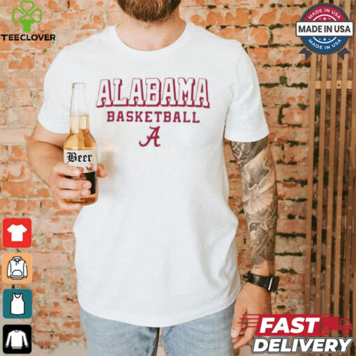 Alabama Champion Wordmark Basketball Logo T Shirt