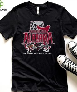 Alabama Crimson Tide 2022 Iron Bowl Champions 49 27 Shirt