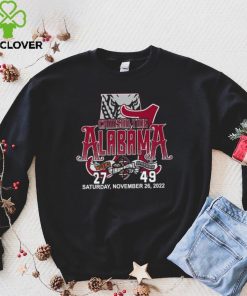 Alabama Crimson Tide 2022 Iron Bowl Champions 49 27 Shirt