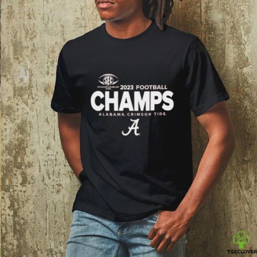 Alabama Crimson Tide 2023 SEC Football Conference Champions Locker Room Shirt