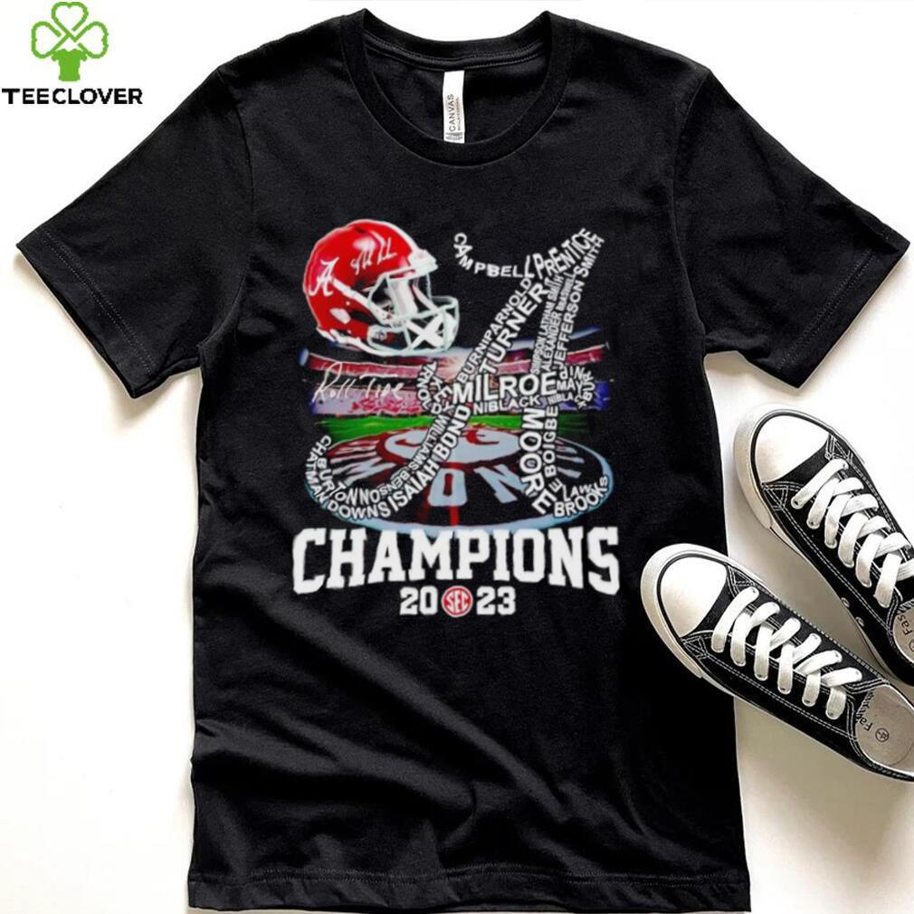 Alabama Crimson Tide 2023 SEC Roll Tide Champions shirt Alabama Crimson Tide 2023 SEC Roll Tide Champions shirt