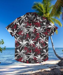 Alabama Crimson Tide Black Floral Hawaiian Shirt